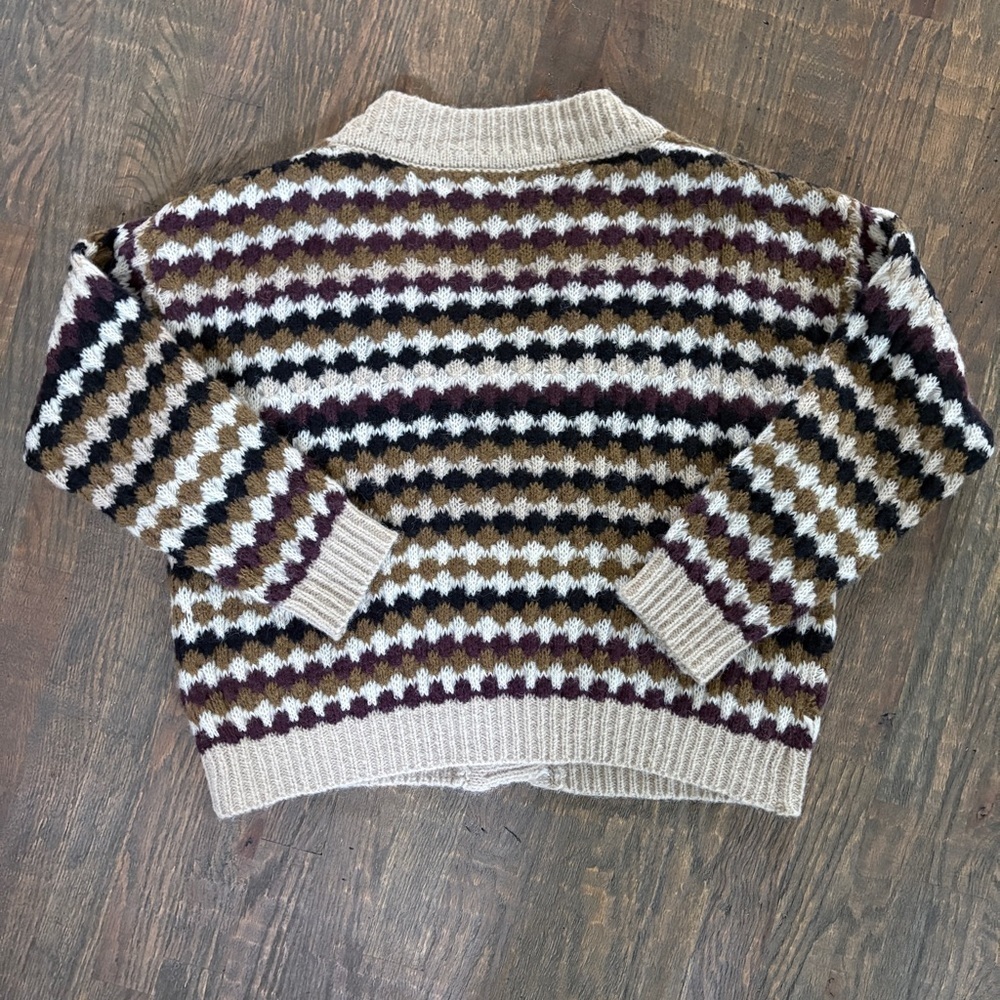 Grade & Gather oversized cardigan 3d weave small ( runs oversized to medium)​​ - Picture 3 of 4